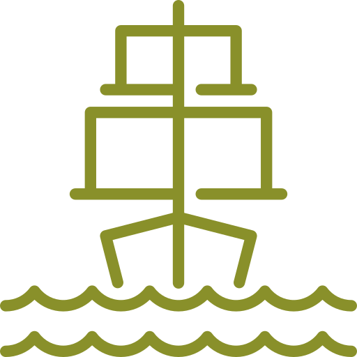 sailing ship icon